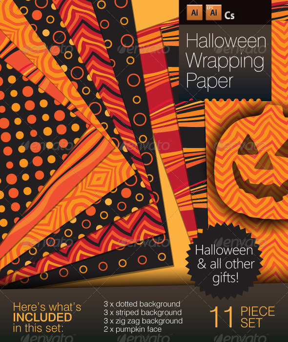 Halloween Wraping Paper Halloween Wraping Paper