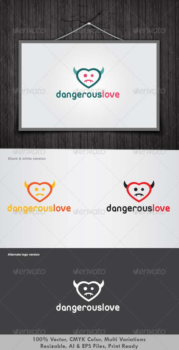 Dangerous Love Logo - Humans Logo Templates