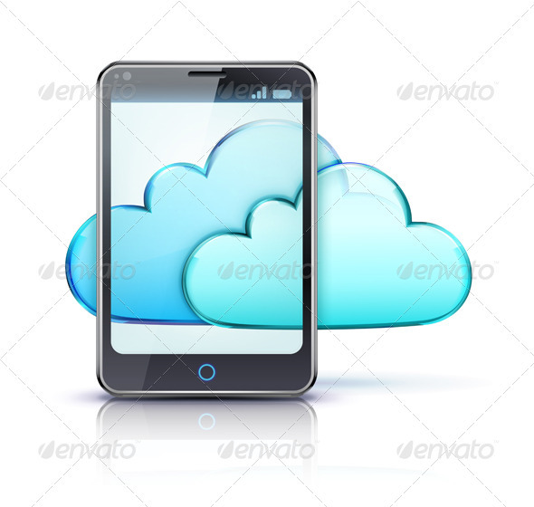 Cloud computing concept Cloud computing concept