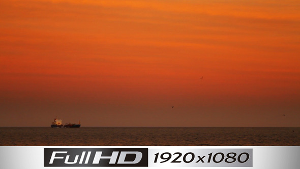 Sunset At Sea FULL HD Sunset At Sea FULL HD