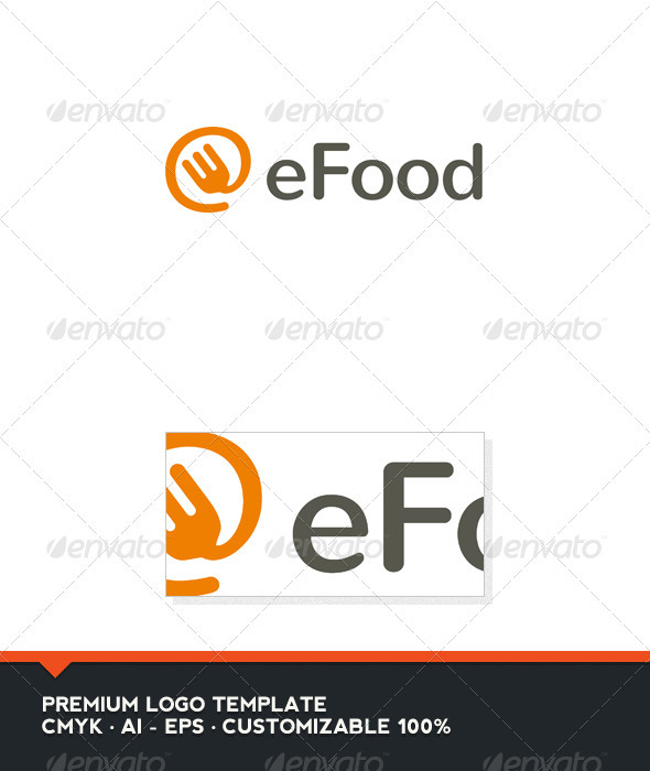 eFood Logo Template eFood Logo Template