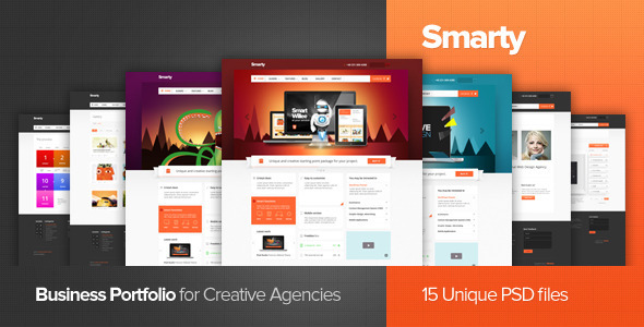 Smarty - Business Portfolio for Creative Agencies