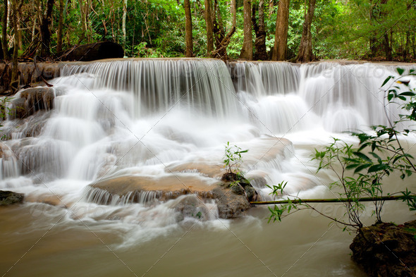 Tropical Waterfall Thailand