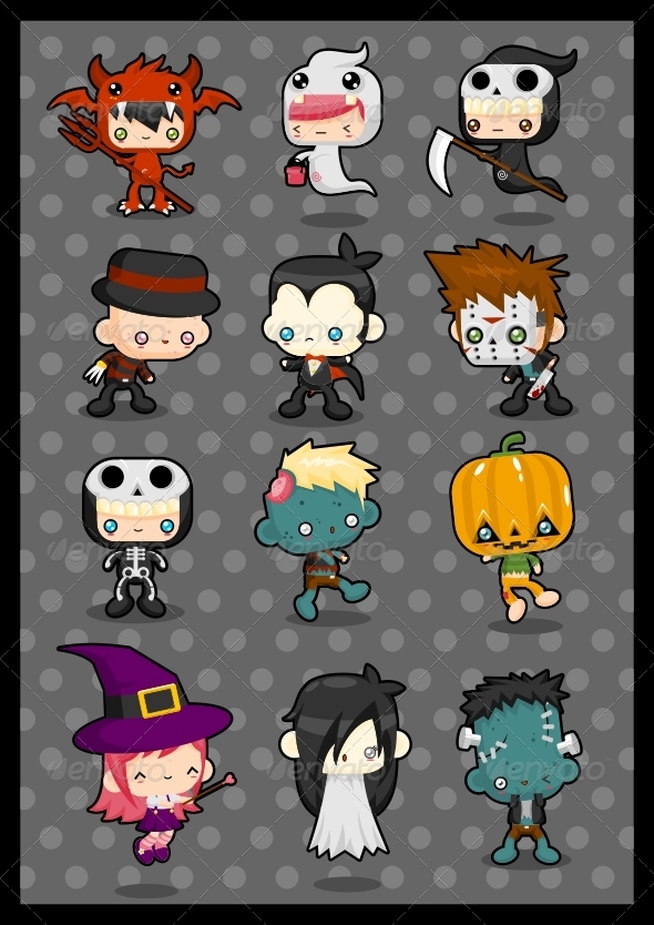 Kawaii Costume Pack: Halloween