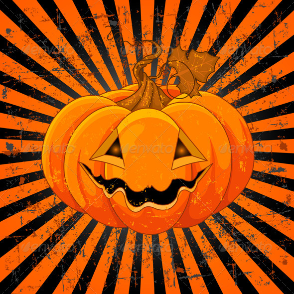 GraphicRiver Cute Halloween Pumpkin 3099629 GraphicRiver Cute Halloween Pumpkin 3099629