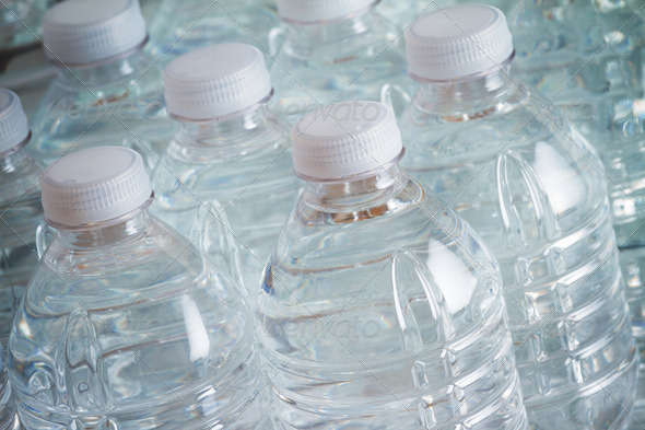 Drinking water bottles
