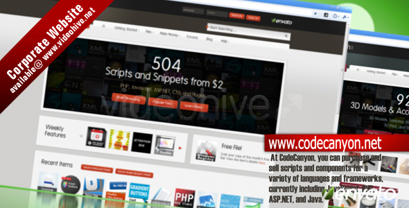 Corporate Website HD promo Corporate Website HD promo