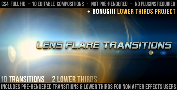 lens flare transitions lens flare transitions