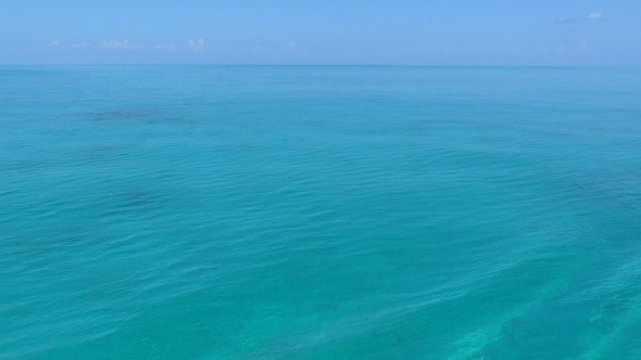Clear Water Of Caribbean Sea Near Cayo Largo Cuba Clear Water Of Caribbean Sea Near Cayo Largo Cuba