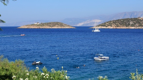 Boats And Small Islands Agios Nikolaos Crete Boats And Small Islands Agios Nikolaos Crete