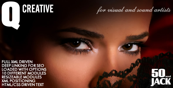 Q Creative xml website template Q Creative xml website template
