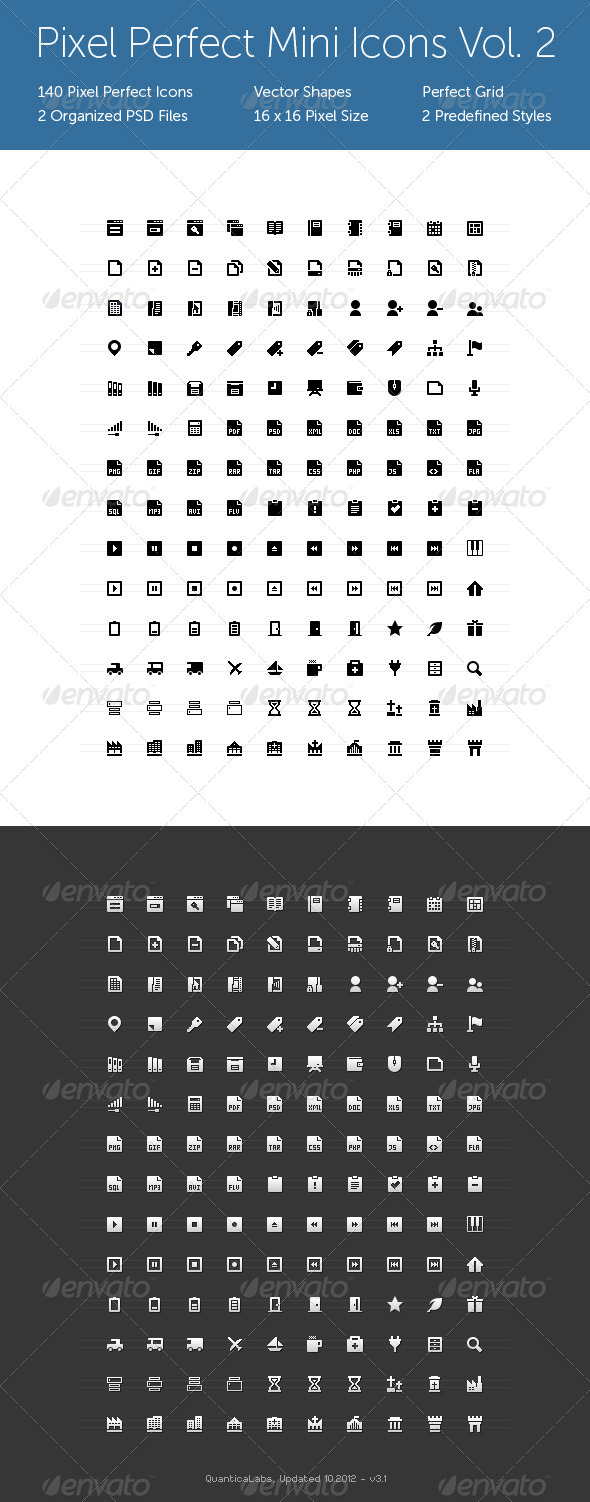 Pixel Perfect Mini Icons Vol 2 Pixel Perfect Mini Icons Vol 2