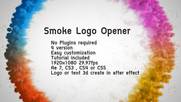 Smoke Logo Opener Smoke Logo Opener