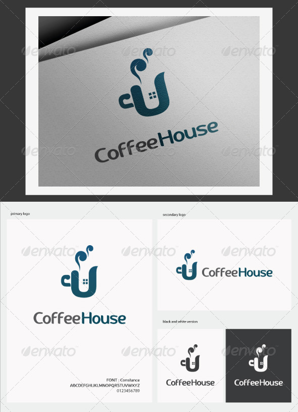 Coffee House Logo Coffee House Logo