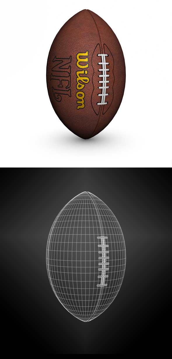 American Football - 3DOcean Item for Sale