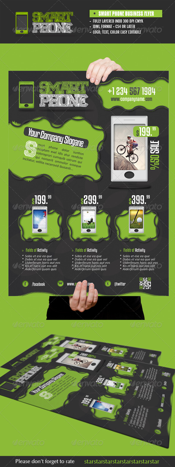 Smart Phone Flyer Smart Phone Flyer