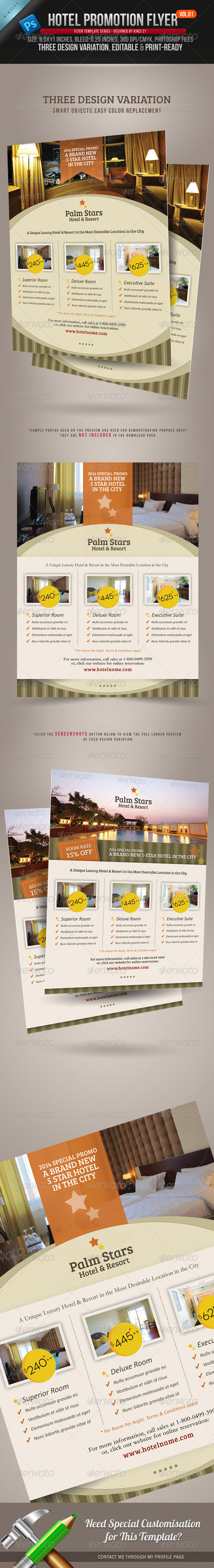 Hotel Promotion Flyer Vol.01 Hotel Promotion Flyer Vol.01