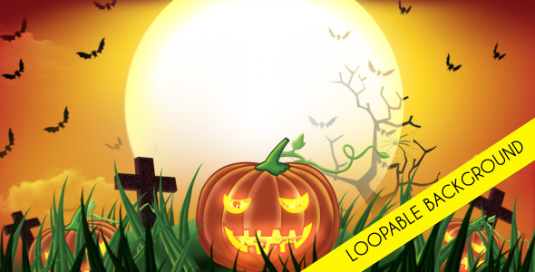 Halloween Day Loopable Background Halloween Day Loopable Background