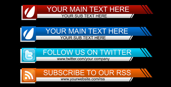 Lower Third Pack Lower Third Pack