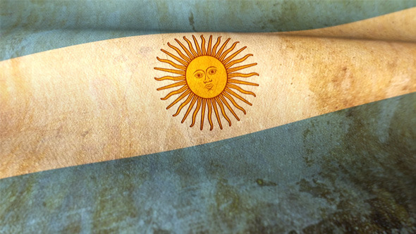 Argentina Flag Motion Loop Argentina Flag Motion Loop