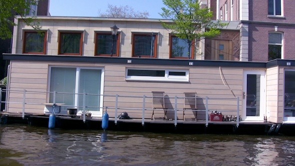 Boat Trip Through Canals of Amsterdam Holland Boat Trip Through Canals of Amsterdam Holland