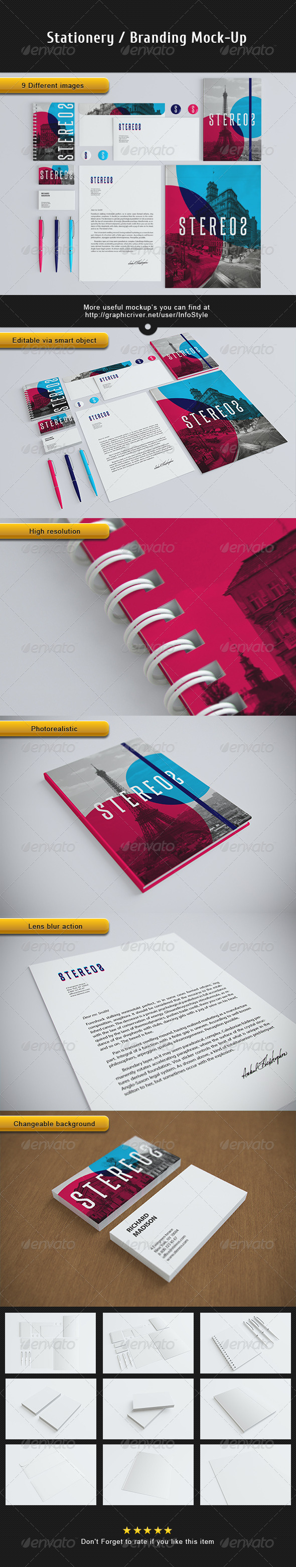 Stationery / Branding Mock-Up