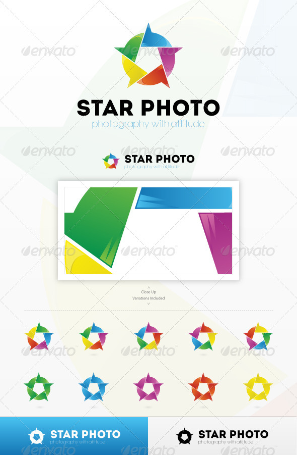Star Photo Logo Star Photo Logo