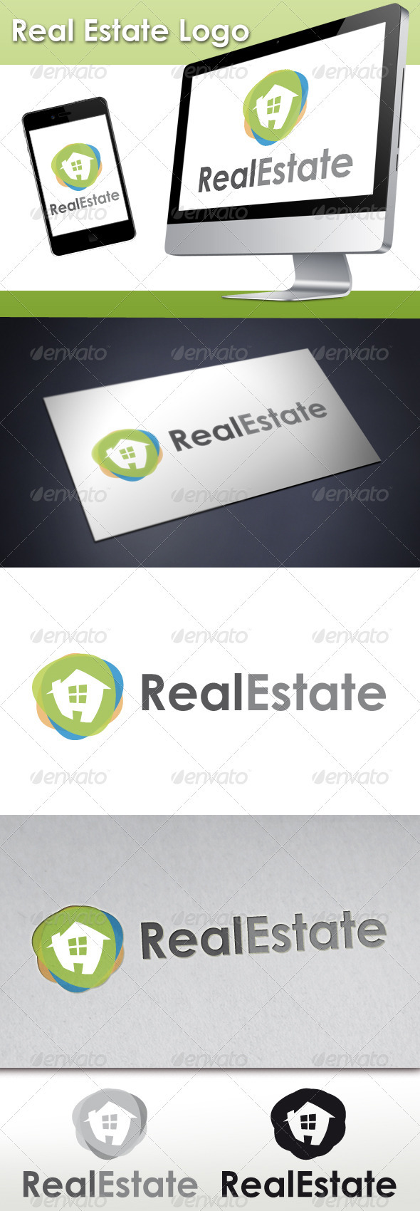Modern Real Estate Logo Modern Real Estate Logo