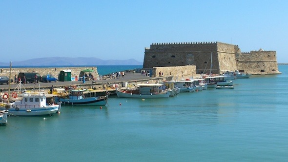 Sea Port Medieval Castle Heraklion Crete 2 Sea Port Medieval Castle Heraklion Crete 2