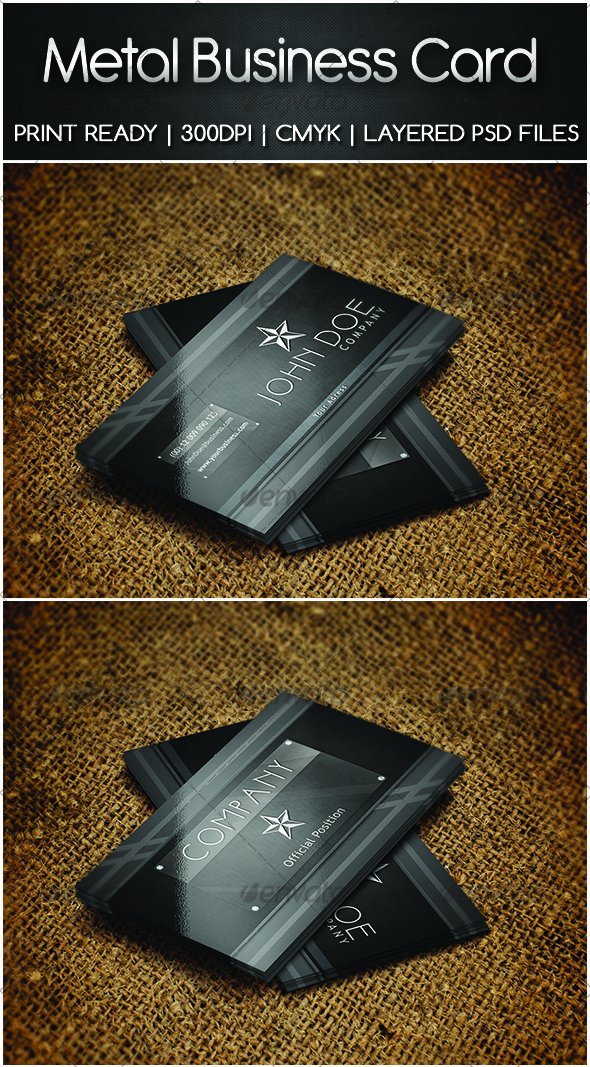 Metal Business Card Metal Business Card
