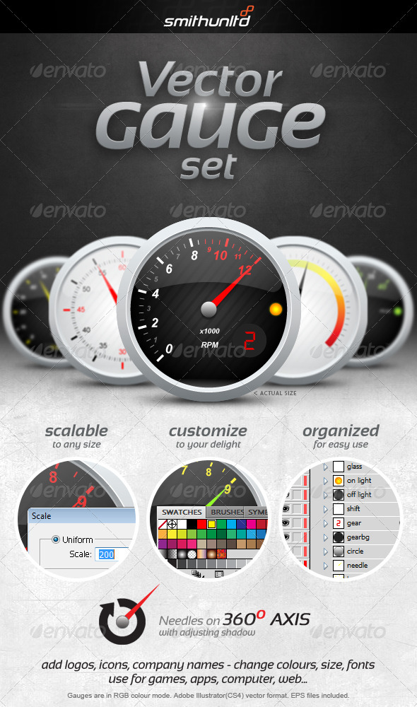 Vector Gauge | GraphicRiver