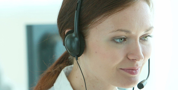 Lady On Reception Lady On Reception