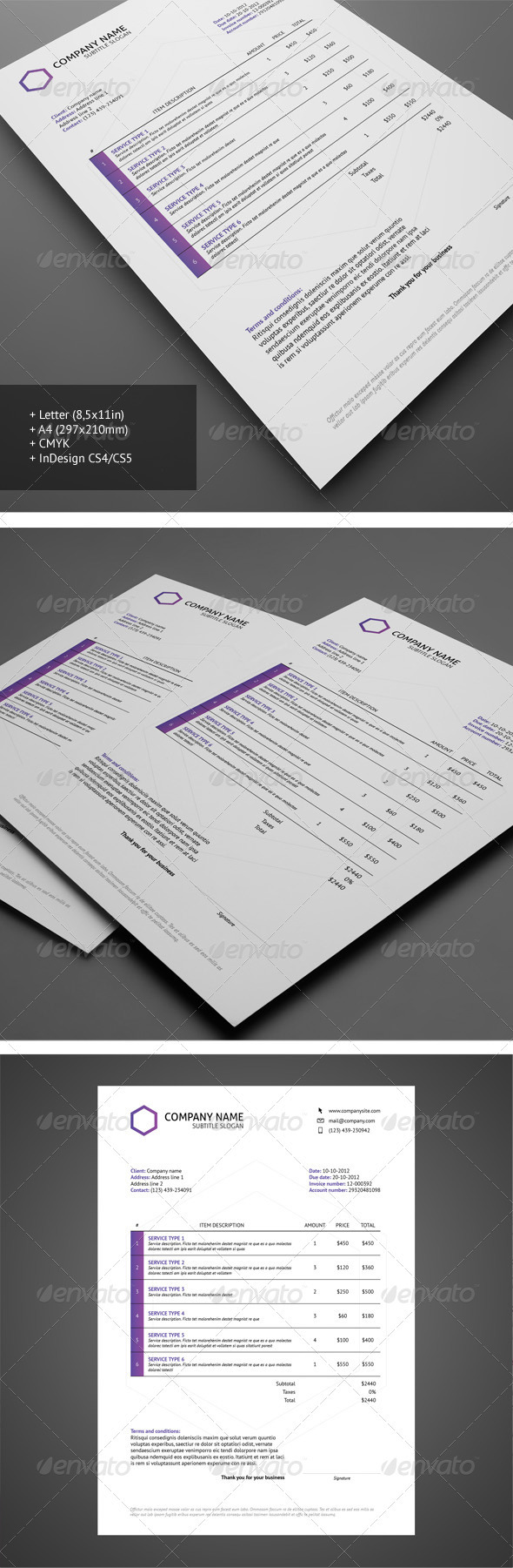Invoice 1 Invoice 1