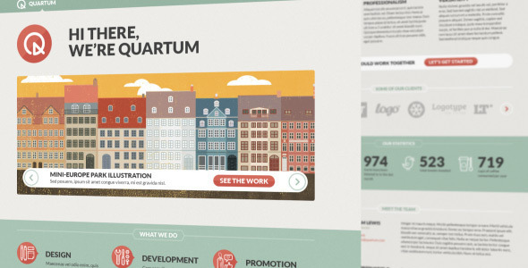 Quartum Site Template