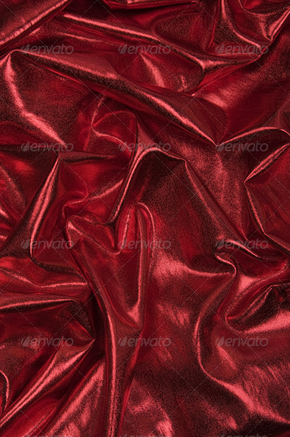 Red Metallic Background Texture