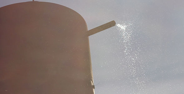 Water Falls From Water Tower 4 Water Falls From Water Tower 4