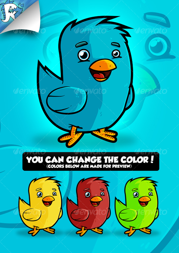 Twitter Bird - Animals Characters