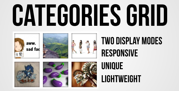 Categories Grid Plugin for WordPress Categories Grid Plugin for WordPress