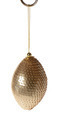 Photo of Gold Christms baubles and stars | Free christmas images