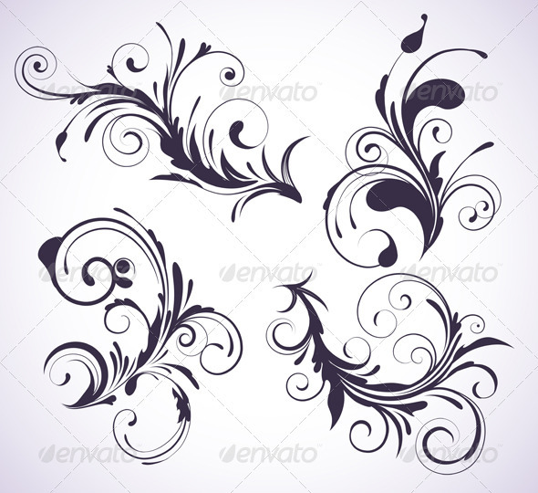 Floral elements Floral elements