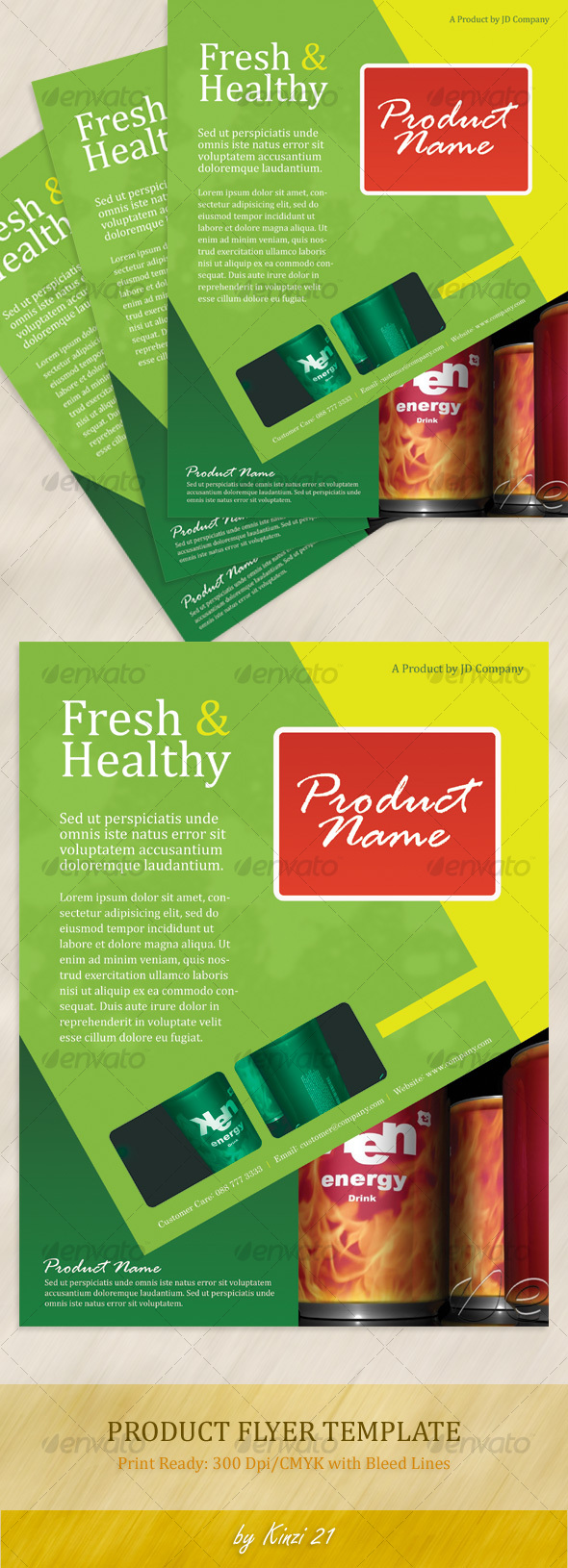 Product Flyer Template - Commerce Flyers