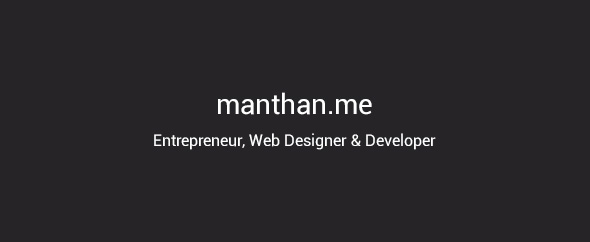 manthan108