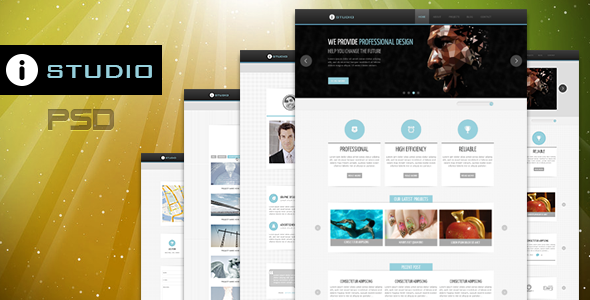 IStudio-PSD Template