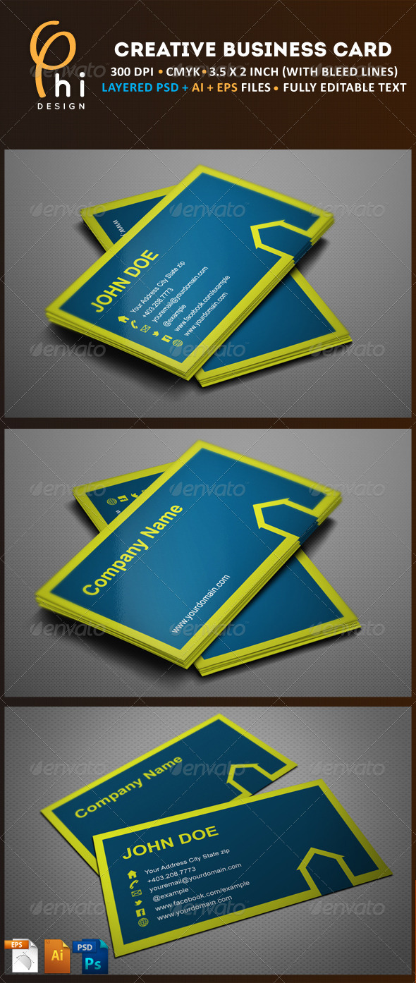 Creative Business Card - Corporate Business Cards