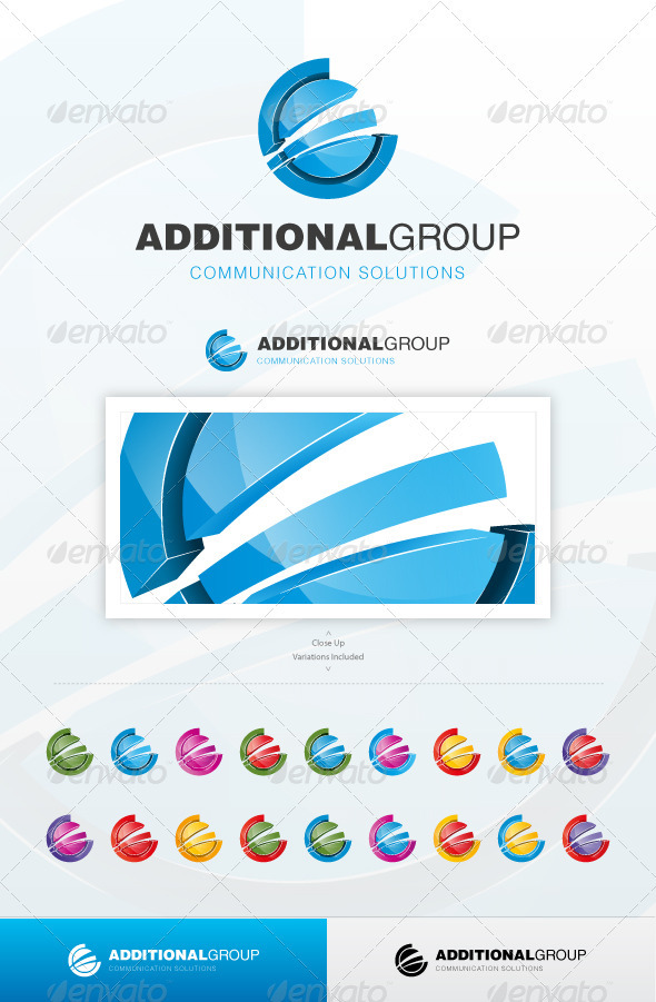Additional Group - Abstract Logo Templates
