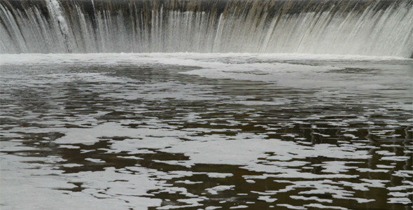 Waterfall From a Dam Waterfall From a Dam