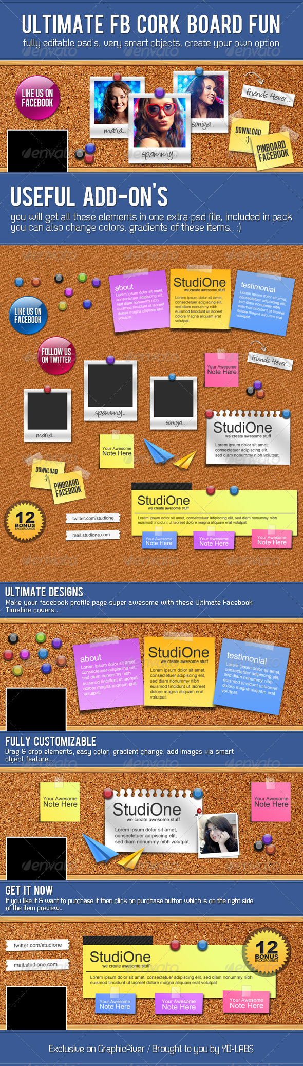 FB Cork Board Fun FB Cork Board Fun