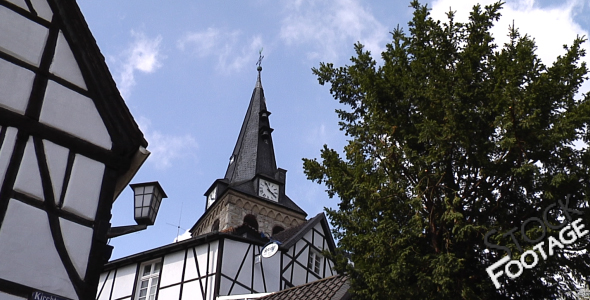 Village Scenery Stock Footage Full HD H264 Village Scenery Stock Footage Full HD H264