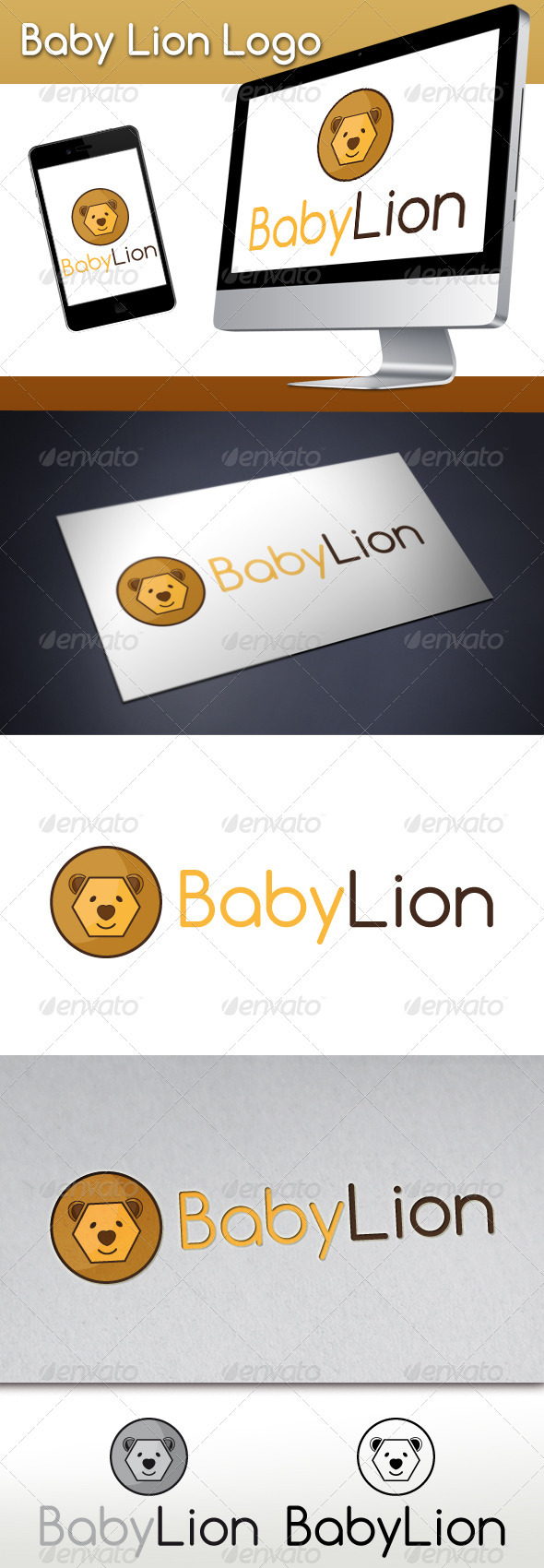 Baby Lion Logo Baby Lion Logo