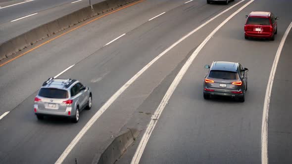Videohive Cars And Trucks On Evening Highway 18160237